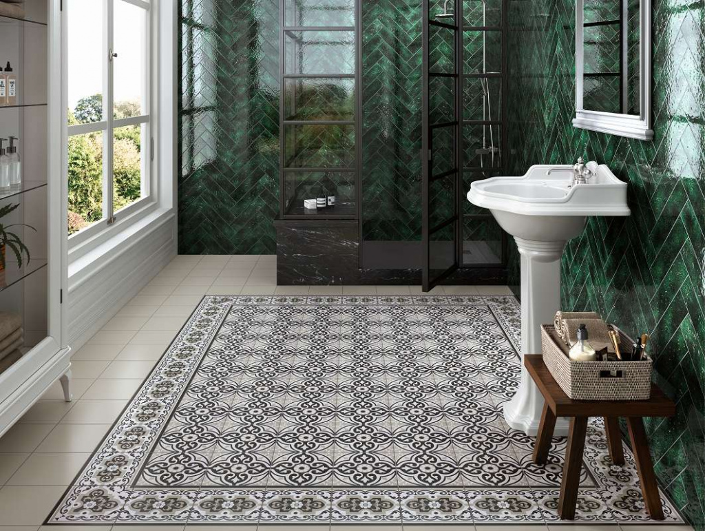Amb Cenefa Centro Angulo Normandy white 20x20 Amalfi Cipresso 7,5x30.jpg Amb Cenefa Centro Angulo Normandy white 20x20 Amalfi Cipresso 7,5x30.jpg